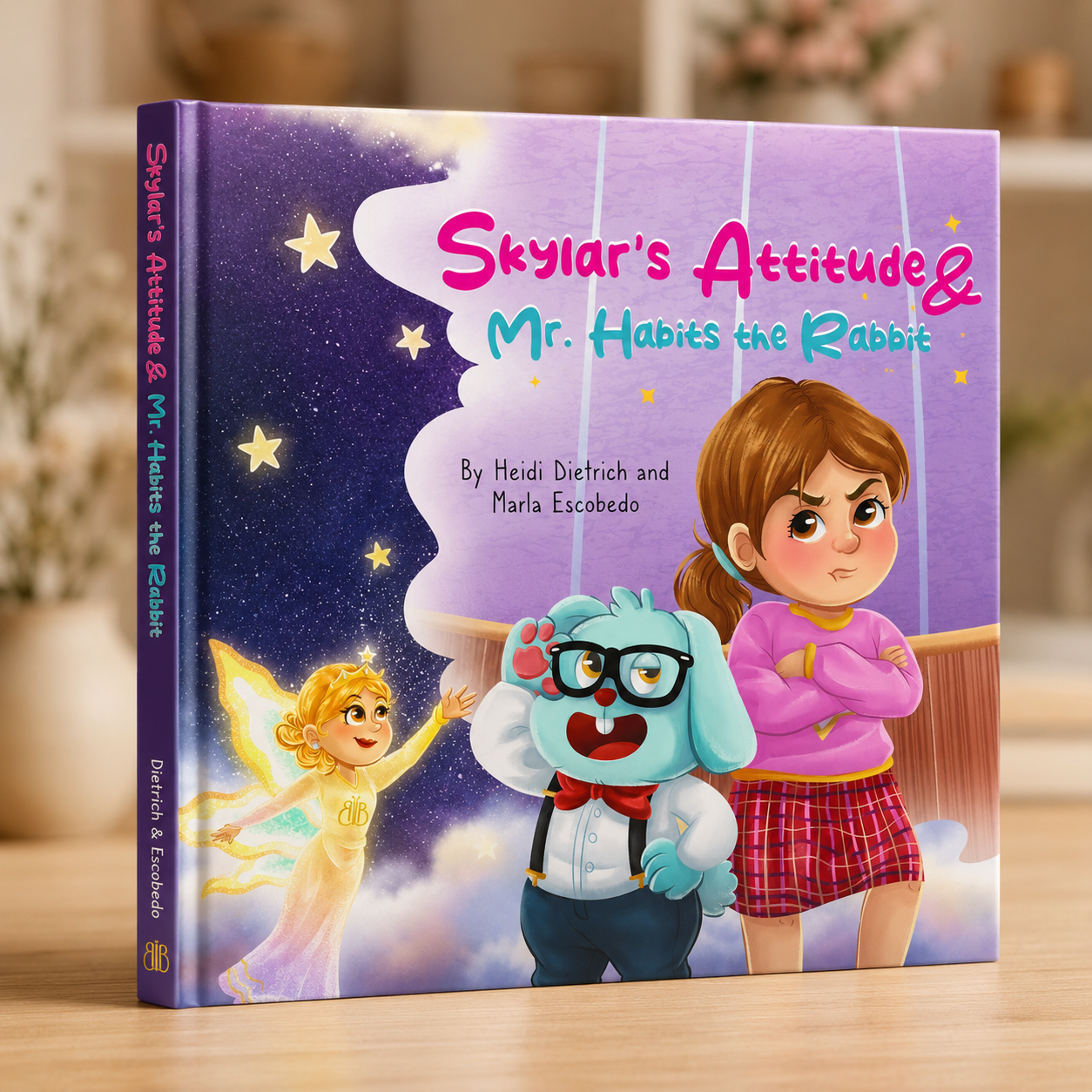 Skylar’s Attitude & Mr. Habits the Rabbit hardcover children’s book
